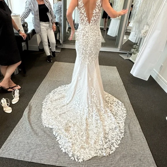 Mira Zwillinger Charla bridal veil - Picture 4 of 4